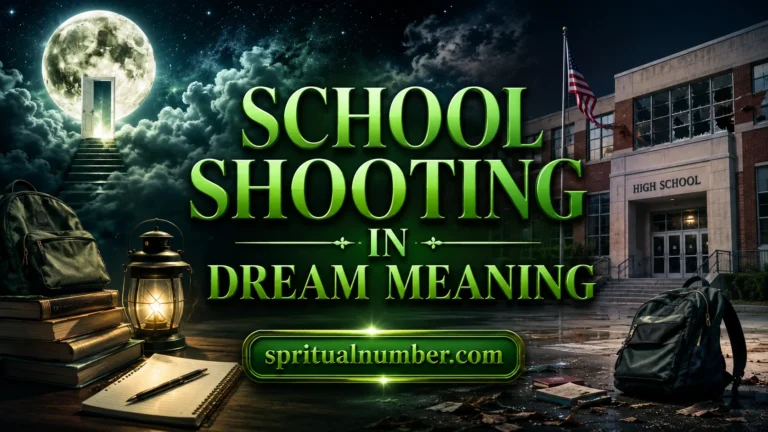 School Shooting in Dream Meaning