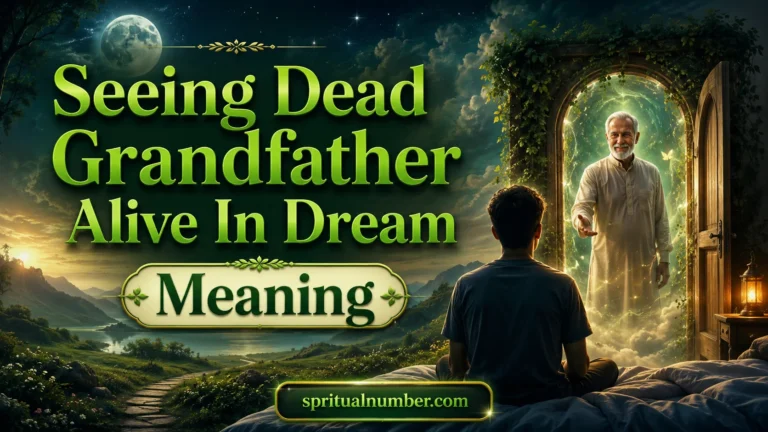 Seeing Dead Grandfather Alive In Dream Meaning