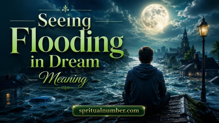 Seeing Flooding in Dream Meaning