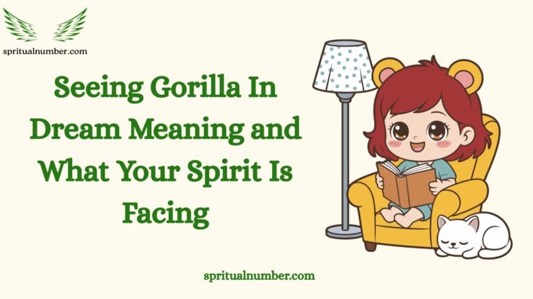 Seeing Gorilla In Dream Meaning