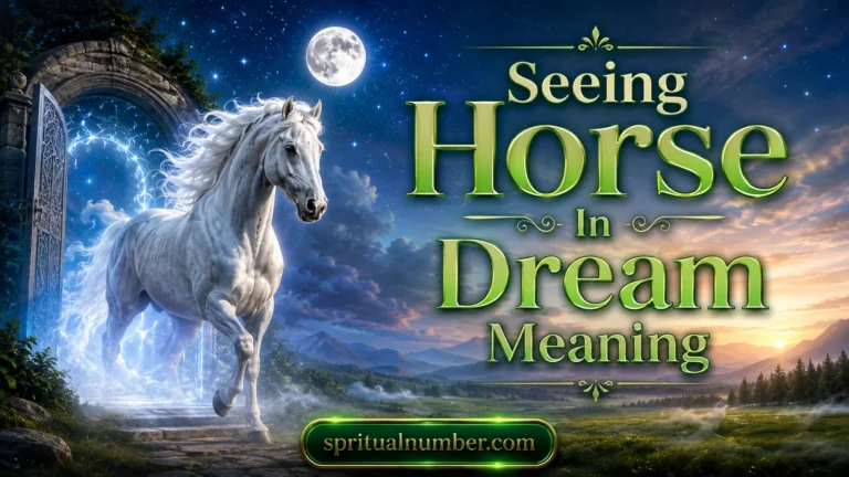 Seeing Horse In Dream Meaning