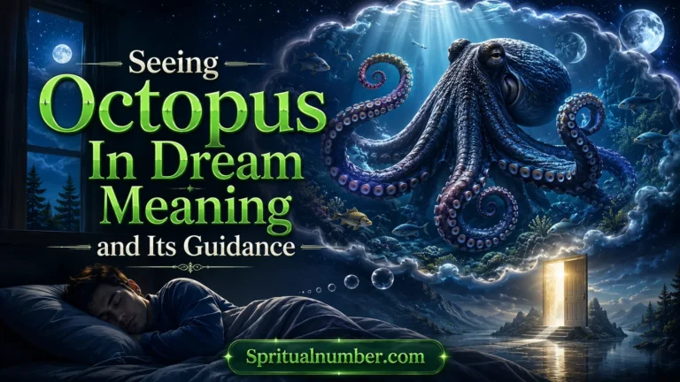 Seeing Octopus In Dream Meaning
