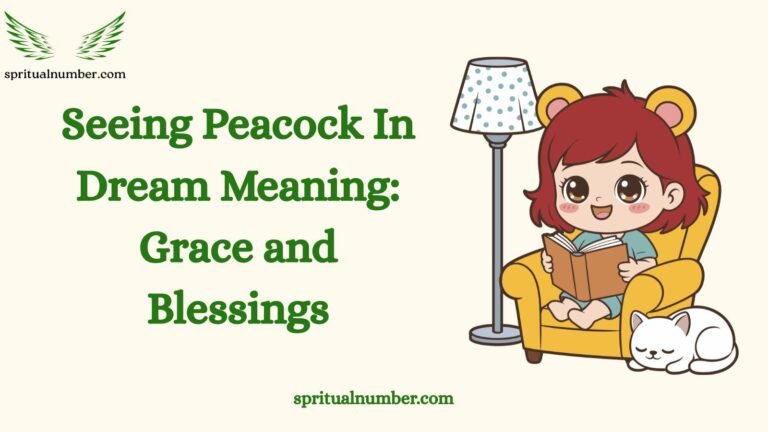 Seeing Peacock In Dream Meaning