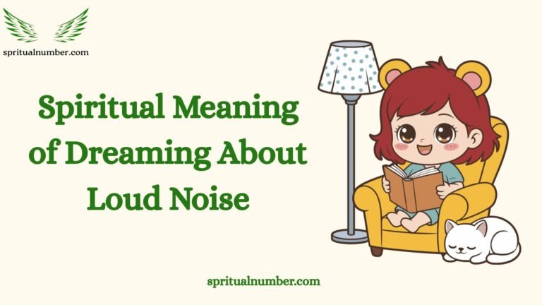 Spiritual Meaning of Dreaming About Loud Noise