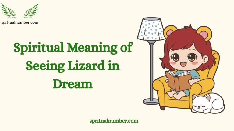 Spiritual Meaning of Seeing Lizard in Dream
