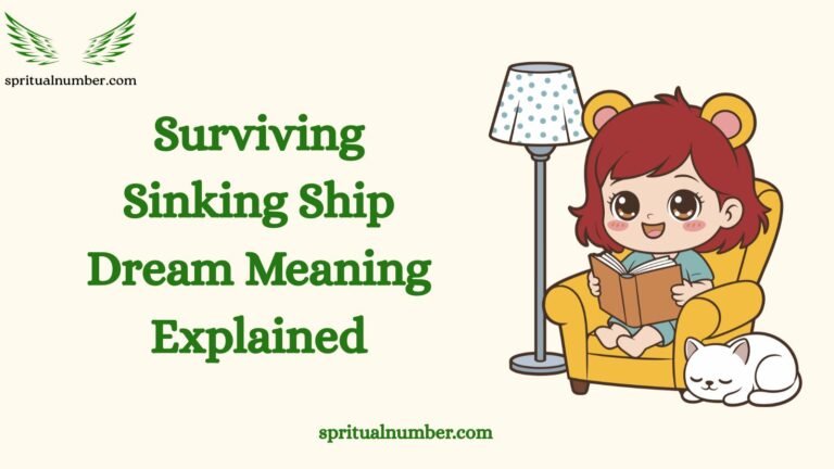 Surviving Sinking Ship Dream Meaning