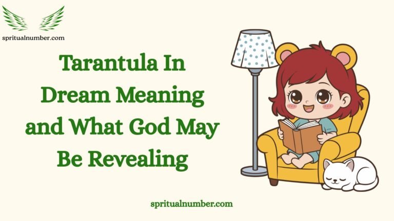 Tarantula In Dream Meaning