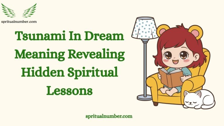 Tsunami In Dream Meaning