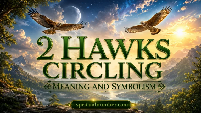 2 Hawks Circling Meaning and Symbolism