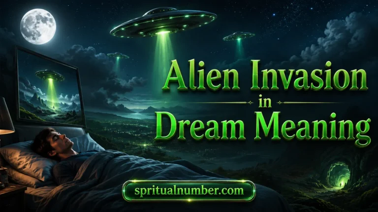 Alien Invasion in Dream Meaning