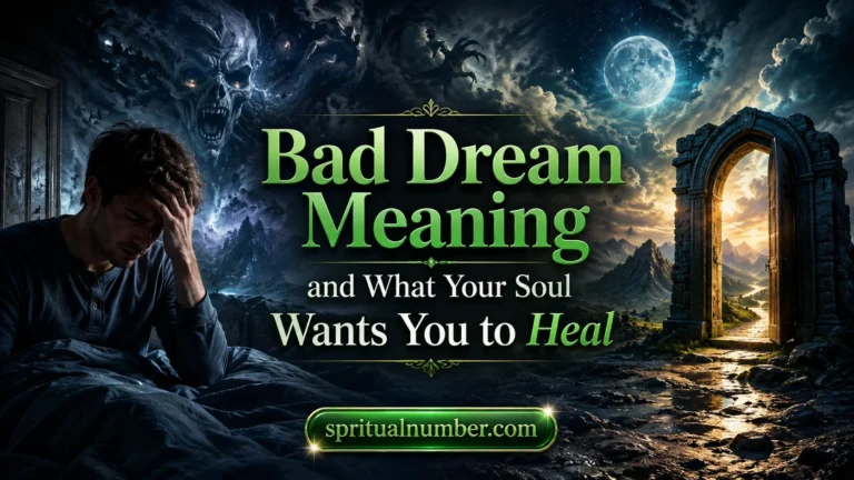 Bad Dream Meaning