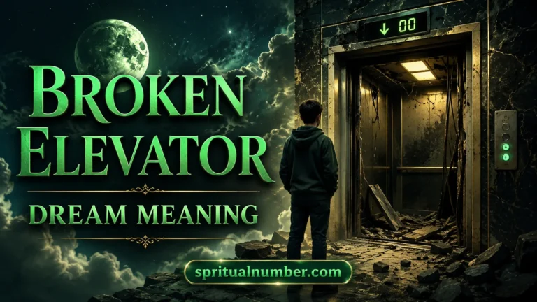 Broken Elevator Dream Meaning