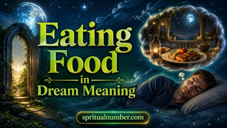 Eating Food in Dream Meaning