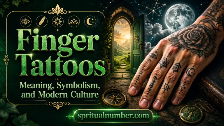 Finger Tattoos Meaning