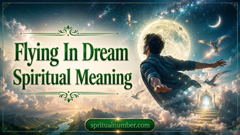 Flying In Dream Spiritual Meaning