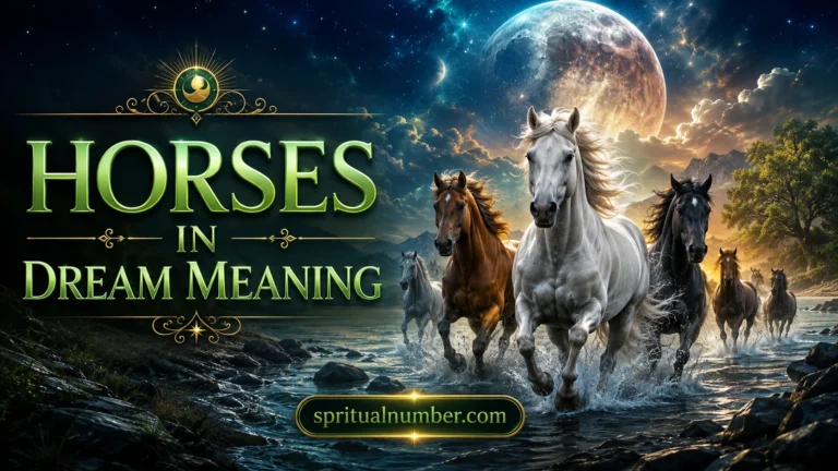 Horses In Dream Meaning