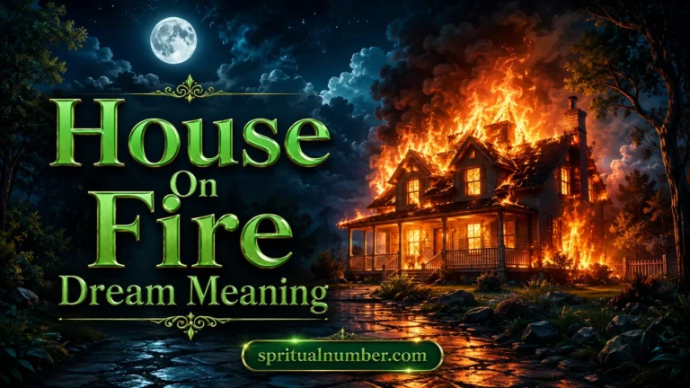 House On Fire Dream Meaning