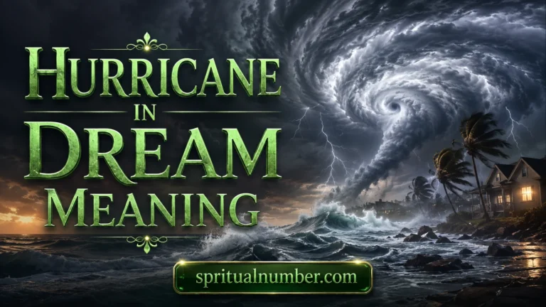 Hurricane In Dream Meaning