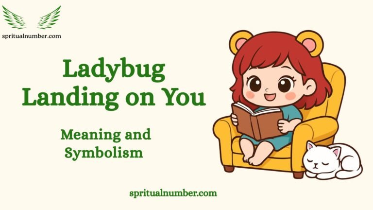 Ladybug Landing on You Meaning and Symbolism