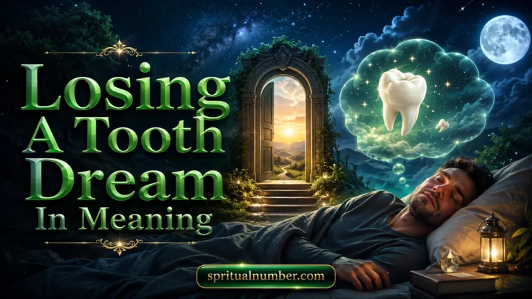 Losing A Tooth Dream In Meaning