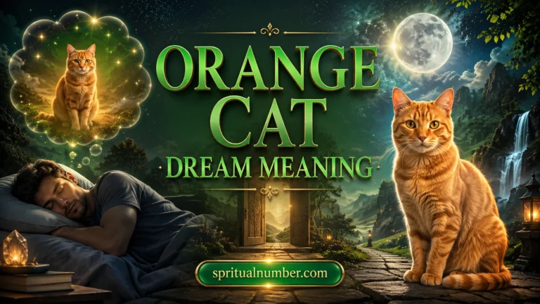 Orange Cat Dream Meaning