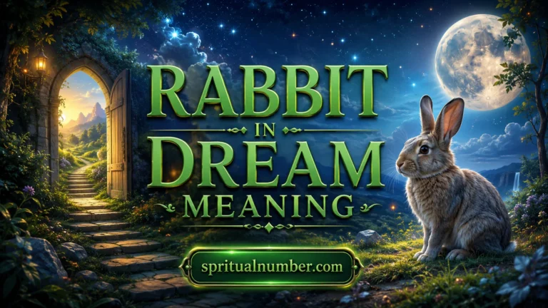 Rabbit In Dream Meaning