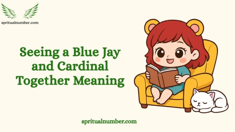 Seeing a Blue Jay and Cardinal Together Meaning