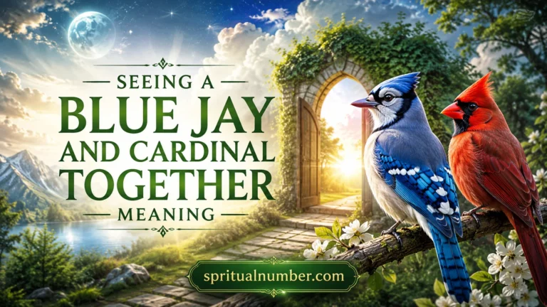 Seeing a Blue Jay and Cardinal Together Meaning