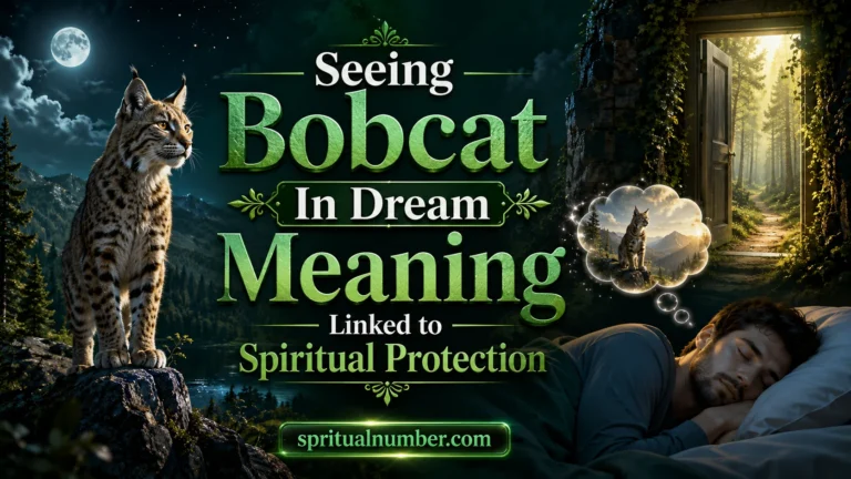 Seeing Bobcat In Dream Meaning