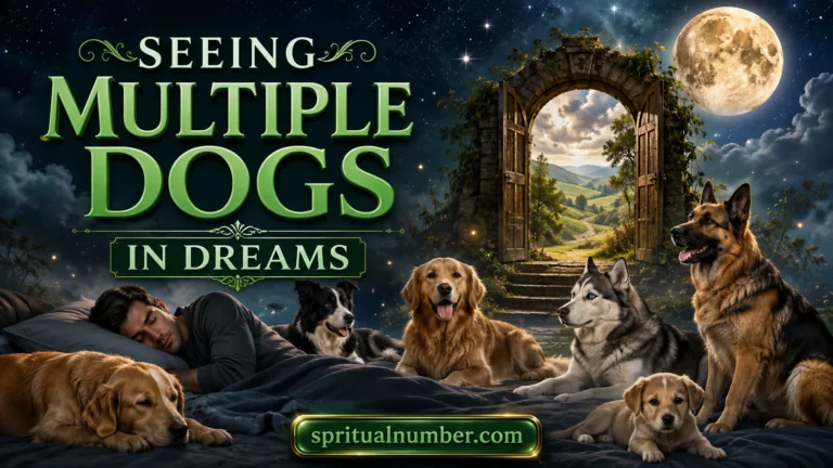 Seeing Multiple Dogs in Dreams Meaning