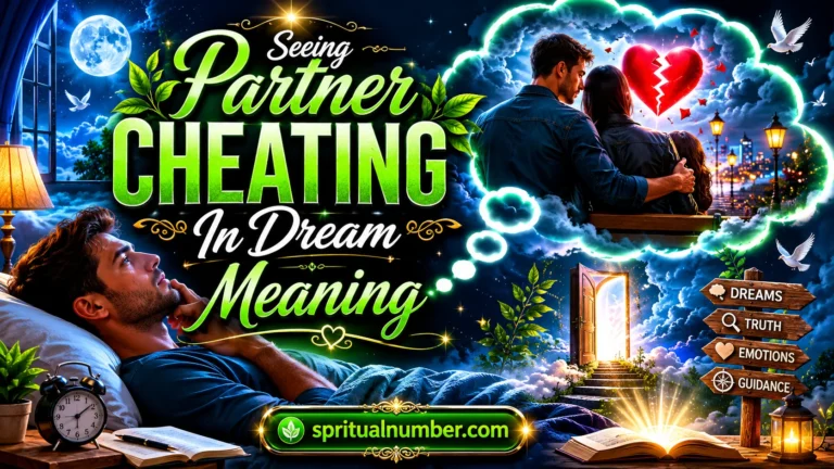 Seeing Partner Cheating In Dream Meaning