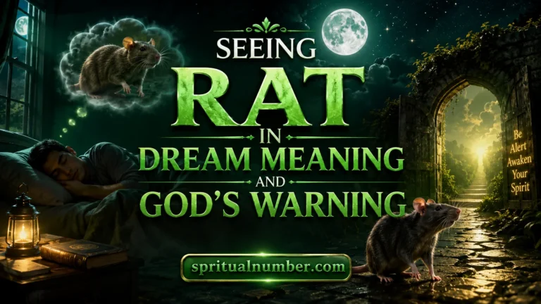 Seeing Rat in Dream Meaning