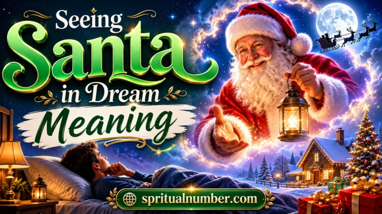 Seeing Santa in Dream Meaning