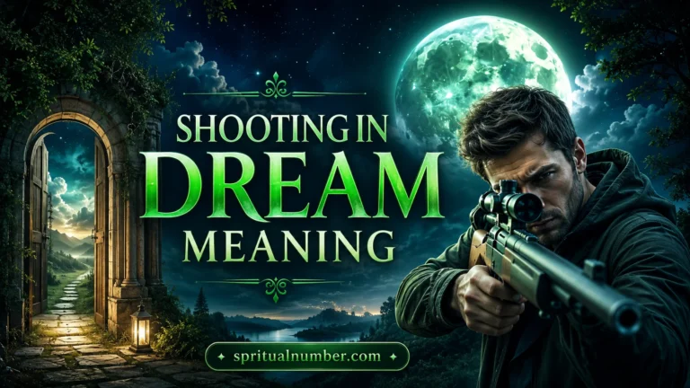 Shooting in Dream Meaning