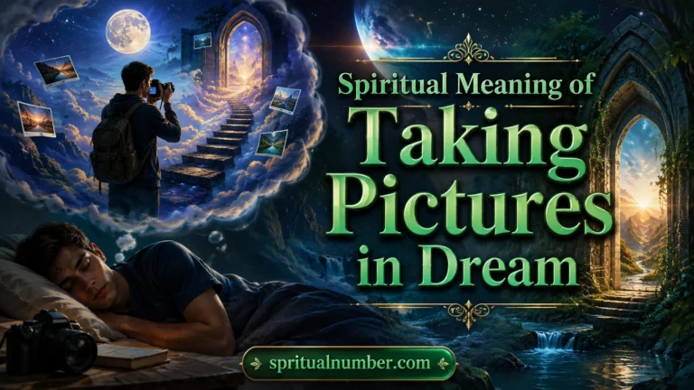 Spiritual Meaning of Taking Pictures in Dream