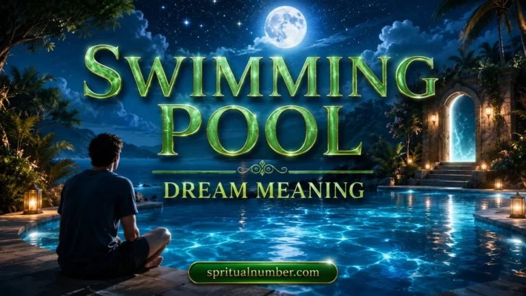 Swimming Pool Dream Meaning