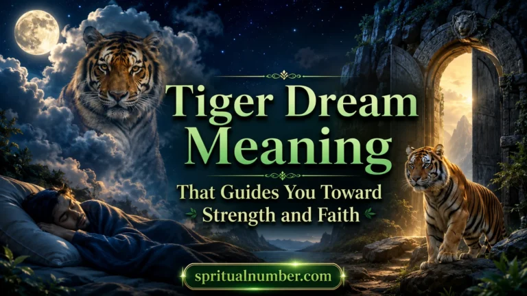 Tiger Dream Meaning