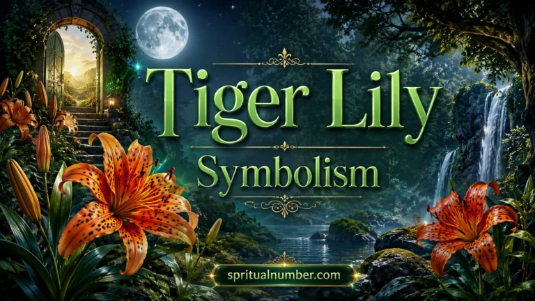Tiger Lily Symbolism