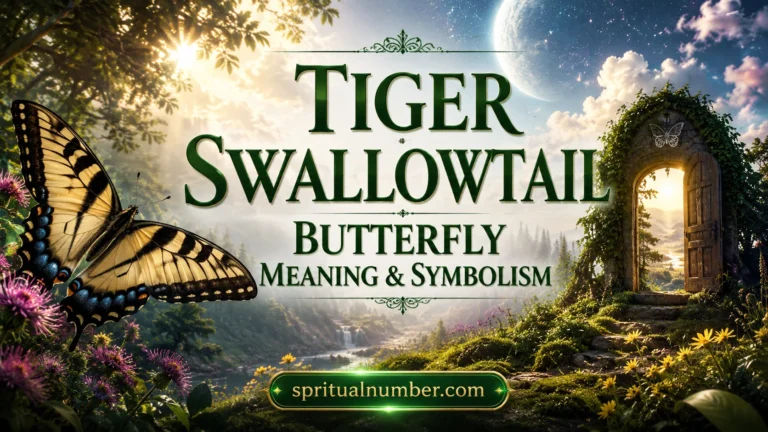 Tiger Swallowtail Butterfly Meaning & Symbolism