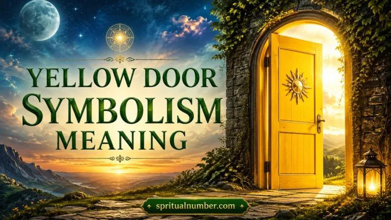Yellow Door Symbolism Meaning