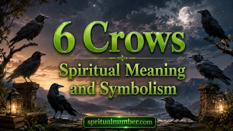 6 Crows Spiritual Meaning and Symbolism