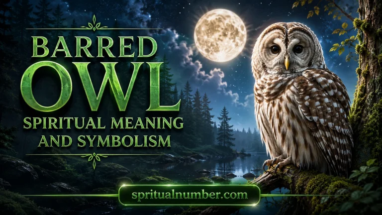 Barred Owl Spiritual Meaning and Symbolism
