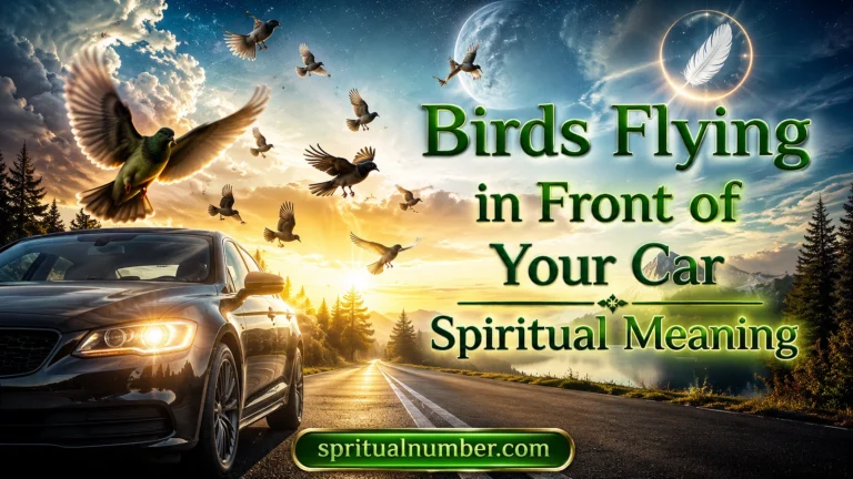 Birds Flying in Front of Your Car Spiritual Meaning