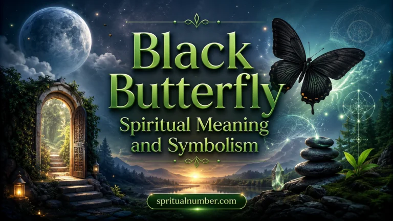 Black Butterfly Spiritual Meaning and Symbolism