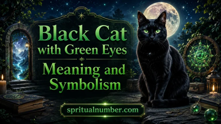 Black Cat with Green Eyes Meaning and Symbolism