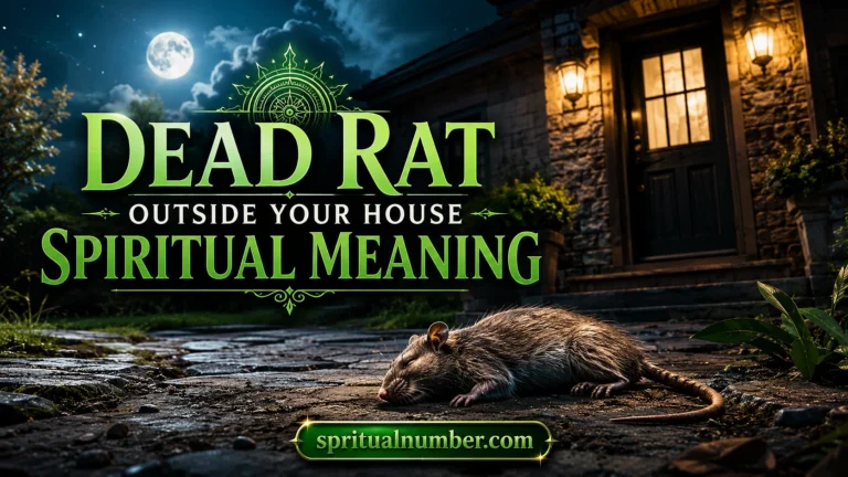 Dead Rat Outside Your House Spiritual Meaning