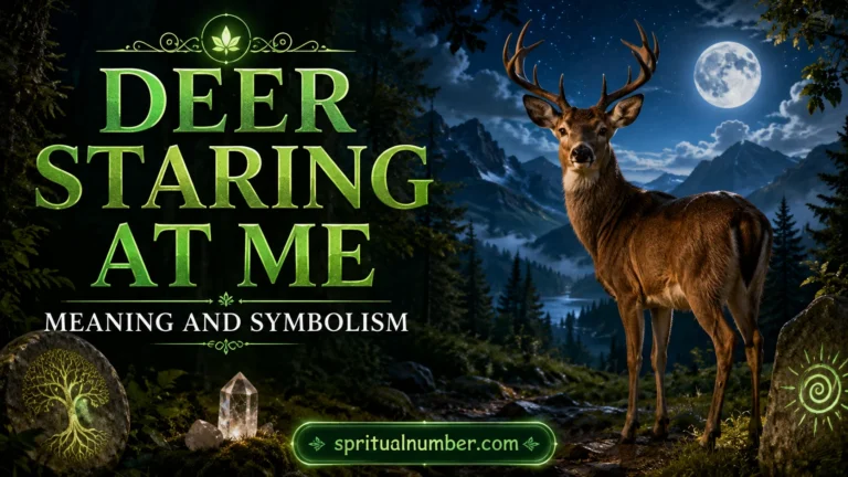 Deer Staring at Me Meaning and Symbolism