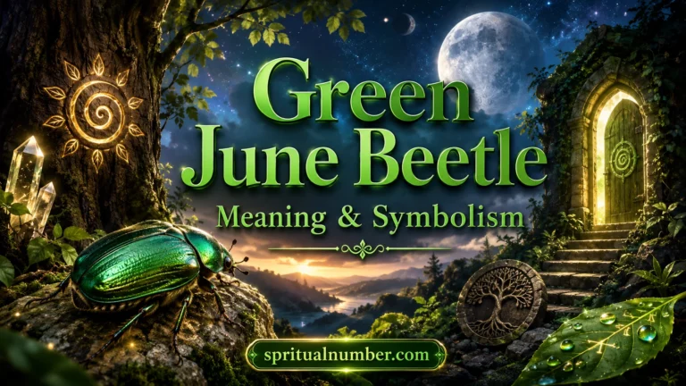 Green June Beetle Meaning & Symbolism