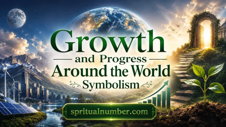 Growth and Progress Around the World Meaning