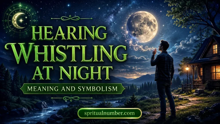 Hearing Whistling at Night Meaning and Symbolism
